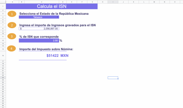 Calculadora de PTU | Runa HR