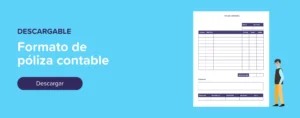 Descargar formato de póliza contable