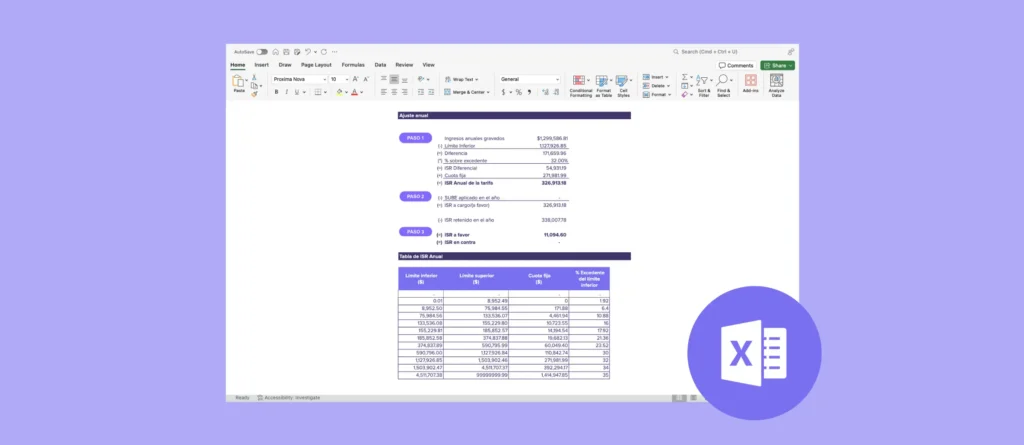 Thumbnail calculadora de ajuste anual de ISR