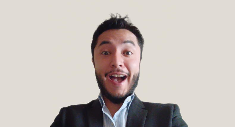 Daniel Bejarano divertido