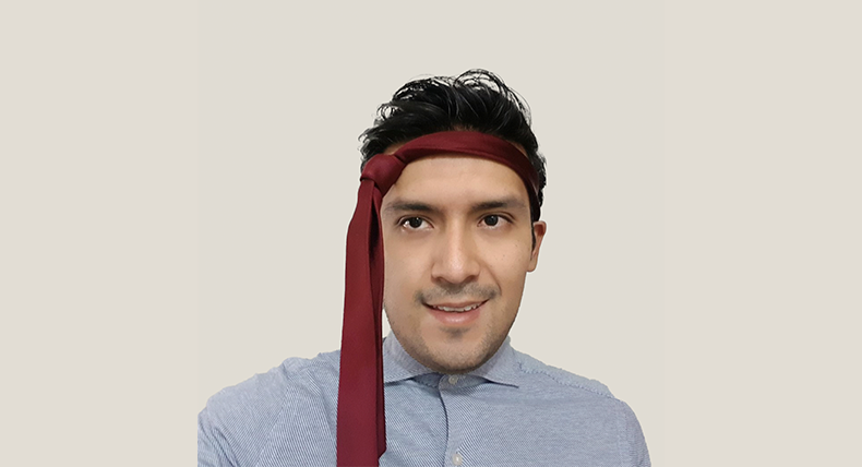 Luis Romo divertido