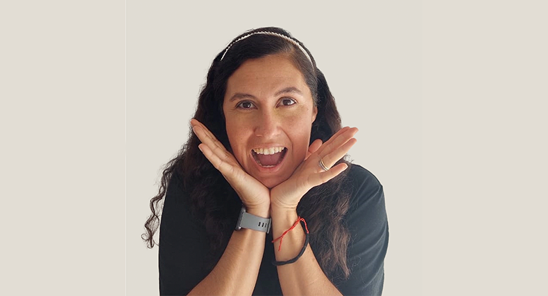 María Clara Ursini divertido