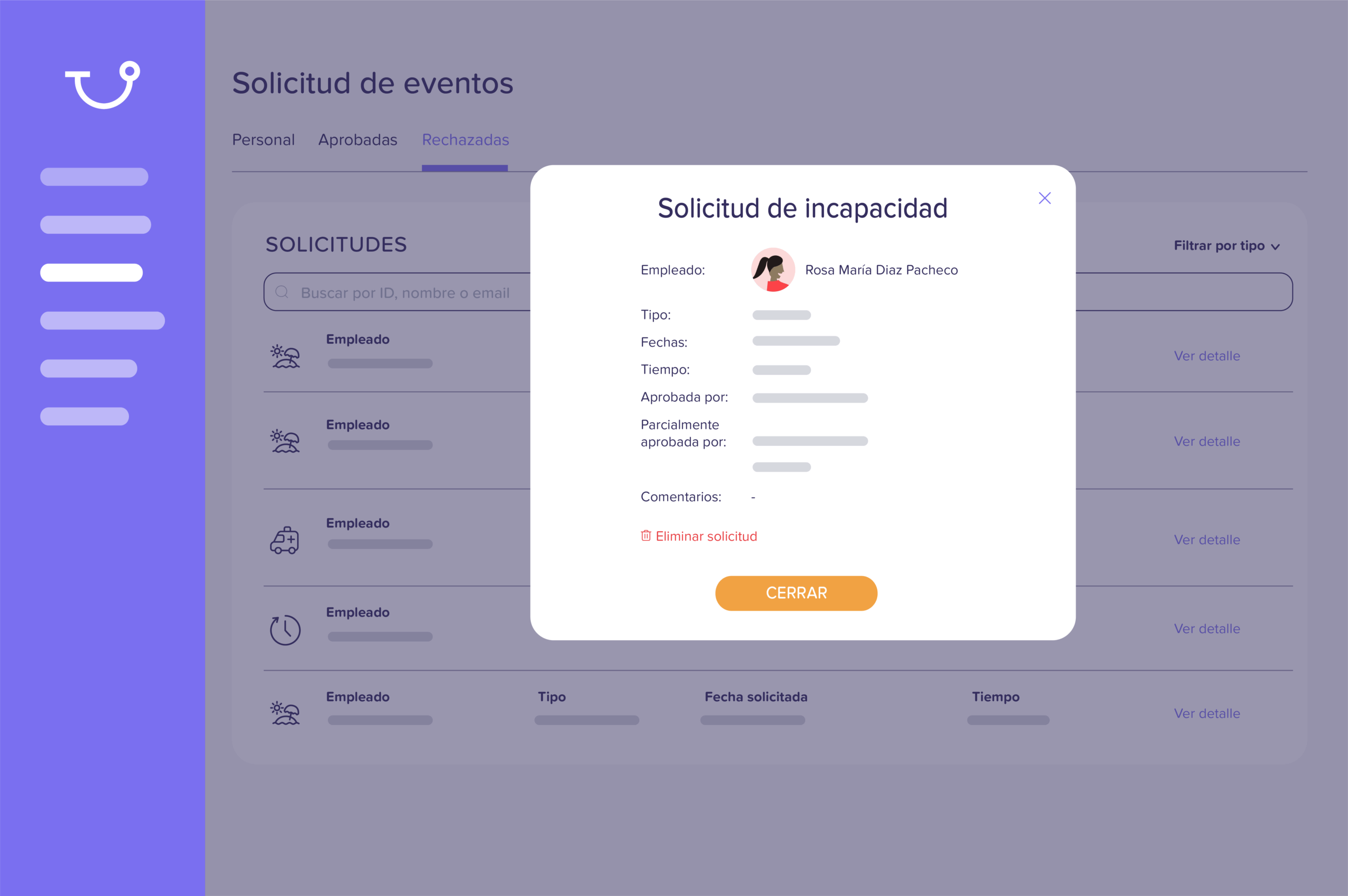 Permite que los administradores aprueben y editen incidencias