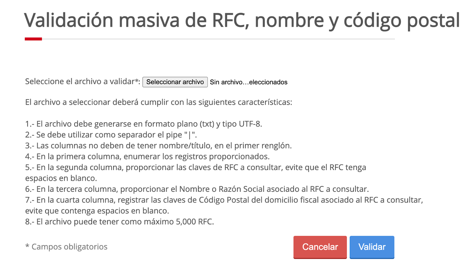 solicitar las constancias de situación fiscal