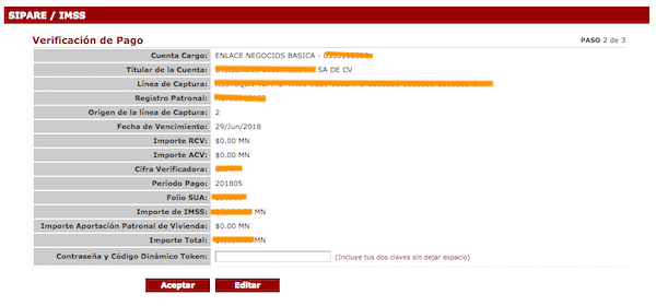 Cómo pagar el IMSS e Infonavit con línea de captura SIPARE con el archivo .SUA? - ContadorMx