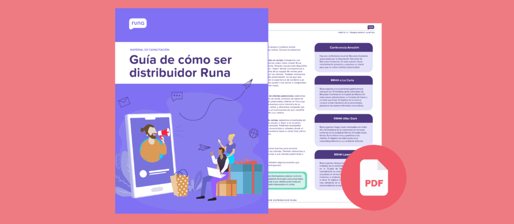 Thumbnail. Guía de como ser distribuidor de Runa