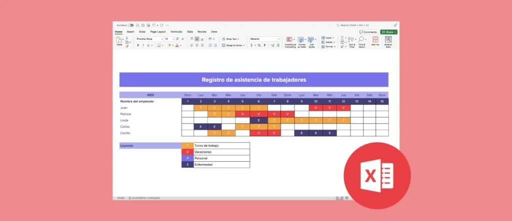 Thumbnail Registro de asistencia de trabajadores