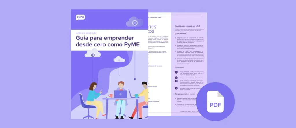 Thumbnail guía para emprender desde cero pyme
