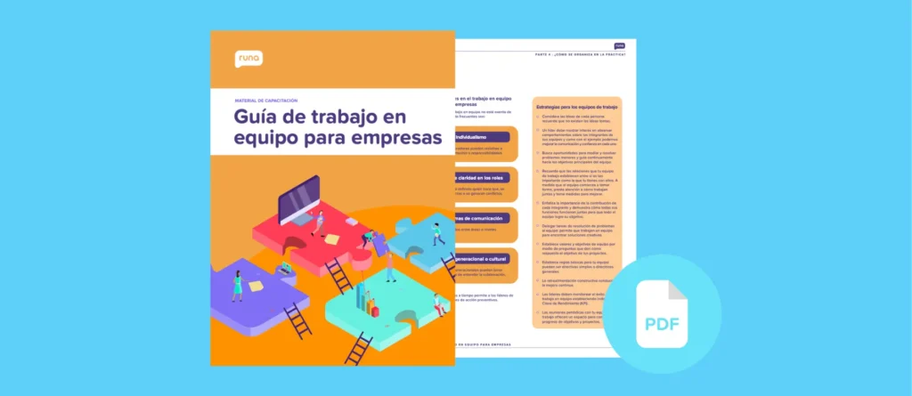 Thumbnail guía de trabajo en equipo para empresas