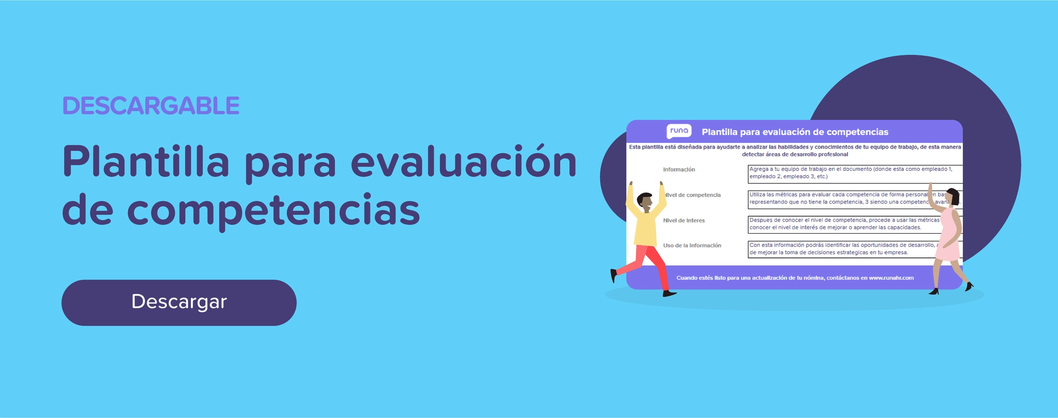 Descargar plantilla para evaluación de competencias