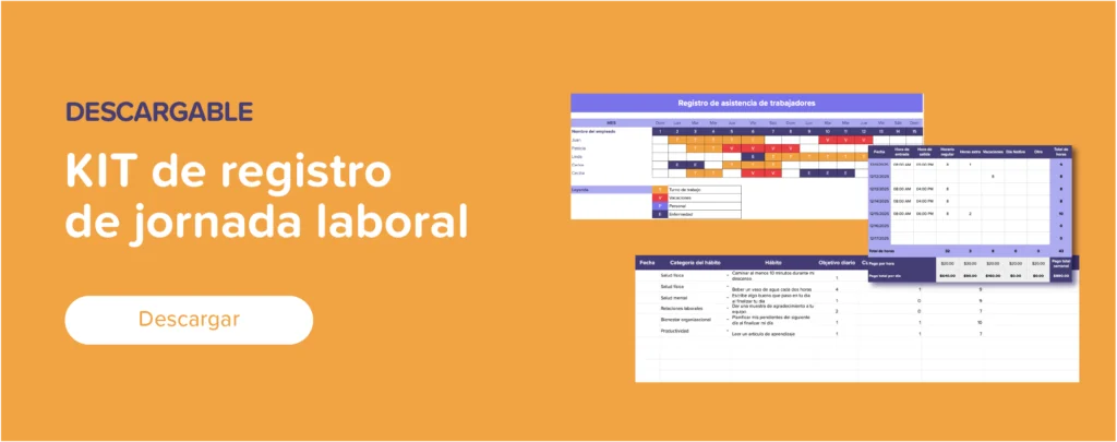 Descargar KIT de registro de jornada laboral