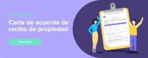 Descargar Carta de acuerdo de recibo de propiedad