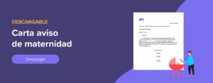 Descargar Carta de aviso de maternidad