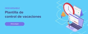 Descargar Plantilla de control de vacaciones