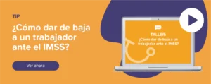 Ver ahora Tip: ¿Cómo dar de baja a un trabajador ante el IMSS?