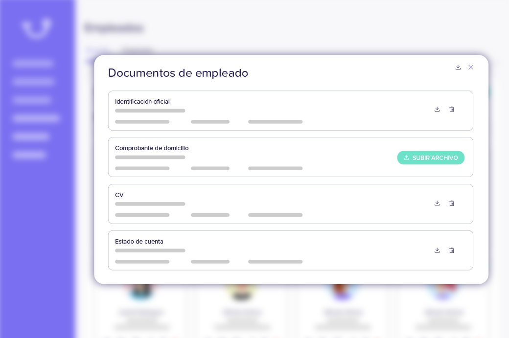 Documentos de empleados