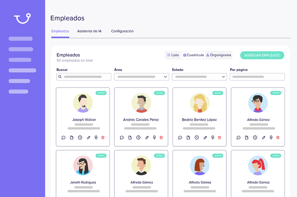 Directorio de empleados