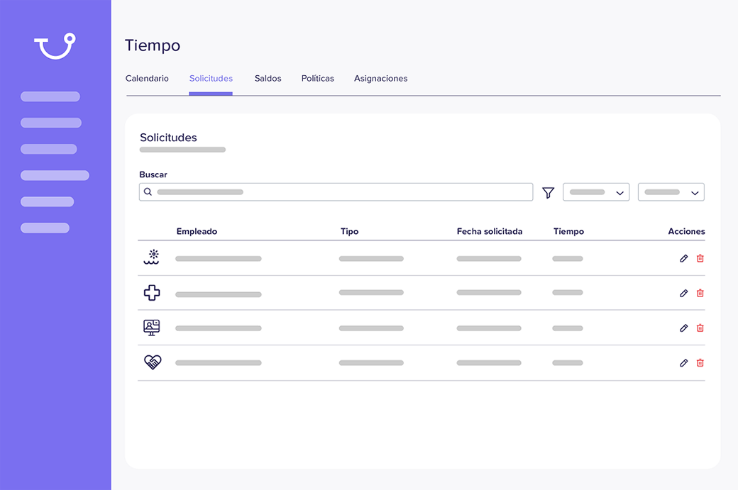 Aprobar solicitudes de tiempo