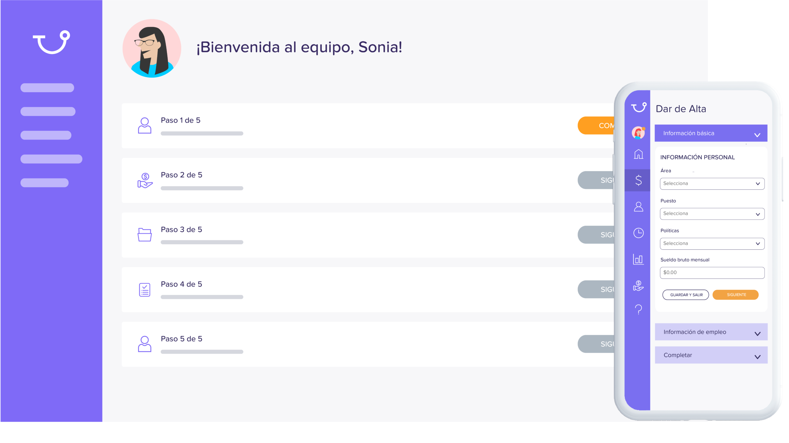 Contratación y onboarding rápido para equipos de alta rotación