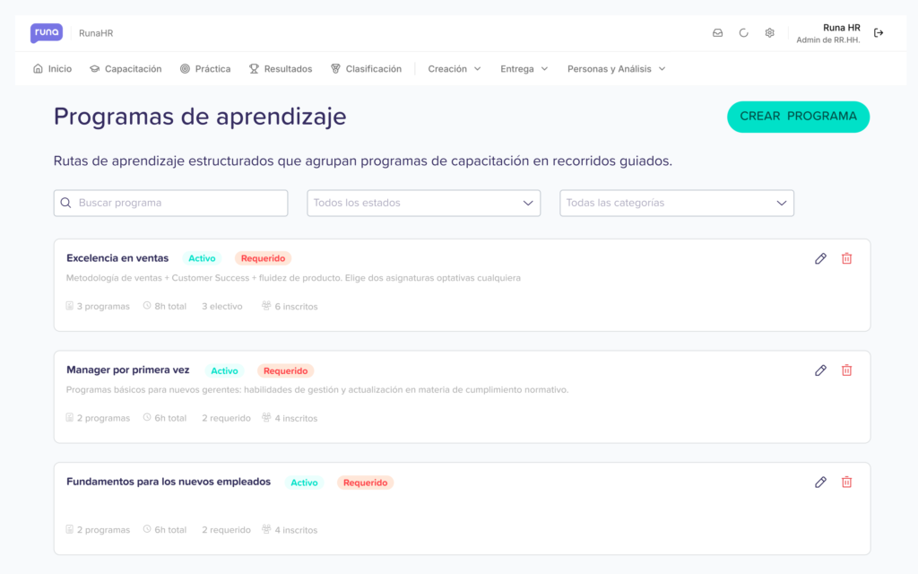 Desarrolla habilidades paso a paso con rutas personalizadas