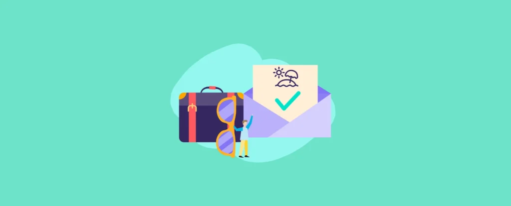 como solicitar vacaciones por correo