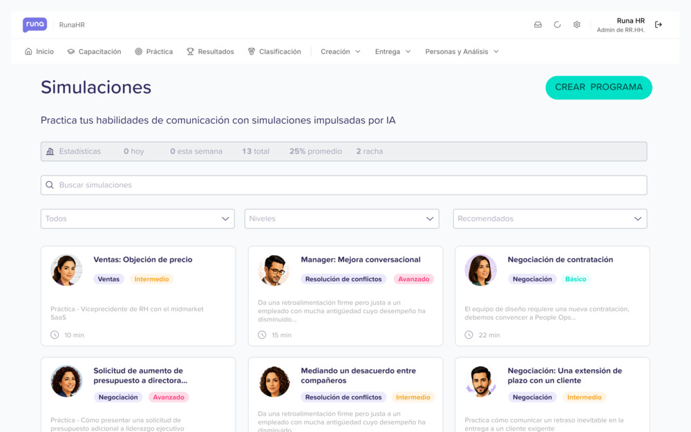 Crea, mejora y escala simulaciones con IA