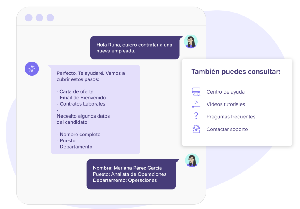 Siempre tendrás ayuda cuando la necesites