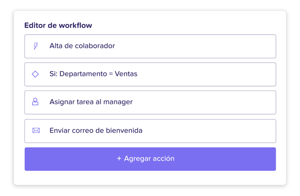 Crea flujos de trabajo sin depender de desarrollo